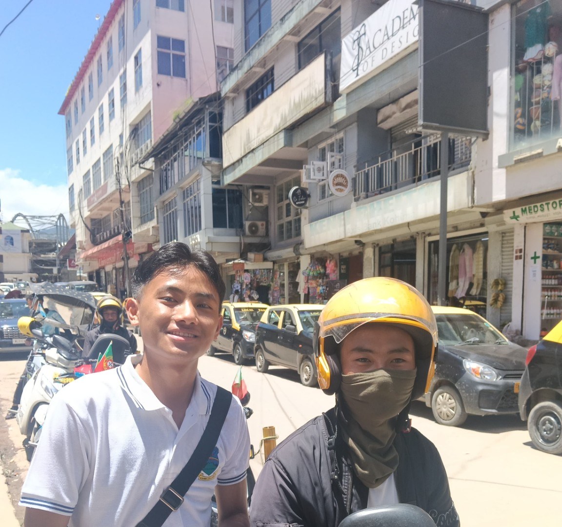 Rider and driver during BuddyRide field research